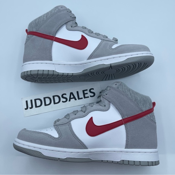 Nike Dunk High 'Athletic Club' Smoke Grey Sneaker DH9750-001 Sizes - Picture 6 of 7